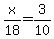 x%2F18=3%2F10