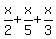 x%2F2%2B+x%2F5%2B+x%2F3