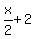 x%2F2%2B2