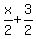 x%2F2+%2B+3%2F2