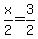 \"x%2F2+=+3%2F2\"