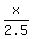 x%2F2.5