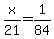 x%2F21+=+1%2F84
