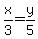 x%2F3+=+y%2F5
