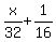 x%2F32+%2B+1%2F16