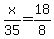 x%2F35=18%2F8