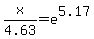 x%2F4.63+=+e%5E5.17