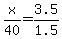 x%2F40=3.5%2F1.5