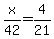 x%2F42=4%2F21