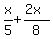 x%2F5%2B%282x%29%2F8