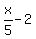 x%2F5-2