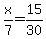 x%2F7+=+15%2F30
