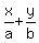 x%2Fa+%2B+y%2Fb