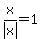 x%2Fabs%28x%29=1