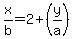 x%2Fb=2%2B%28y%2Fa%29