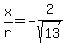 x%2Fr=-2%2Fsqrt%2813%29