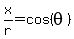 x%2Fr=cos%28theta%29
