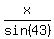 x%2Fsin%2843%29