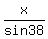 x%2Fsin+38