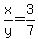 x%2Fy=3%2F7