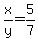 x%2Fy=5%2F7