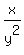 x%2Fy%5E2