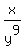 x%2Fy%5E9
