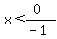 x%3C%280%29%2F%28-1%29