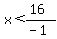 x%3C%2816%29%2F%28-1%29