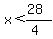 x%3C%2828%29%2F%284%29