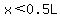x%3C0.5L