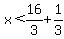 x%3C16%2F3%2B1%2F3