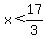 x%3C17%2F3