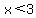 x%3C3