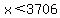 x%3C3706