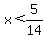 x%3C5%2F14