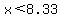 x%3C8.33