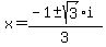 x=%28-1%2B-sqrt%283%29%2Ai%29%2F3