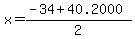 x=%28-34+%2B+40.2000%29%2F2