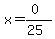 x=%280%29%2F%2825%29