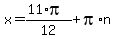x=%2811%2Api%29%2F12%2Bpi%2An
