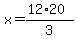 x=%2812%2A20%29%2F3