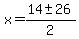 x=%2814%2B-+26%29%2F2