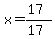 x=%2817%29%2F%2817%29