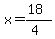 x=%2818%29%2F%284%29
