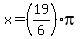 x=%2819%2F6%29pi