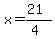 x=%2821%29%2F%284%29