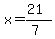 x=%2821%29%2F%287%29