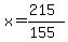 x=%28215%29%2F%28155%29