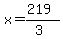x=%28219%29%2F%283%29